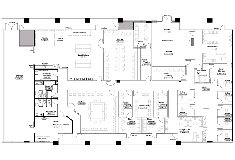 North Point Facility Floorplan